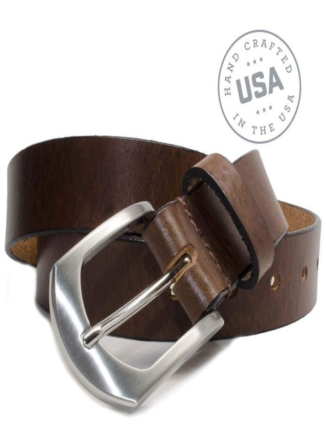 Nickel Smart Stone Mountain Brown Belt - 44" - Image 4